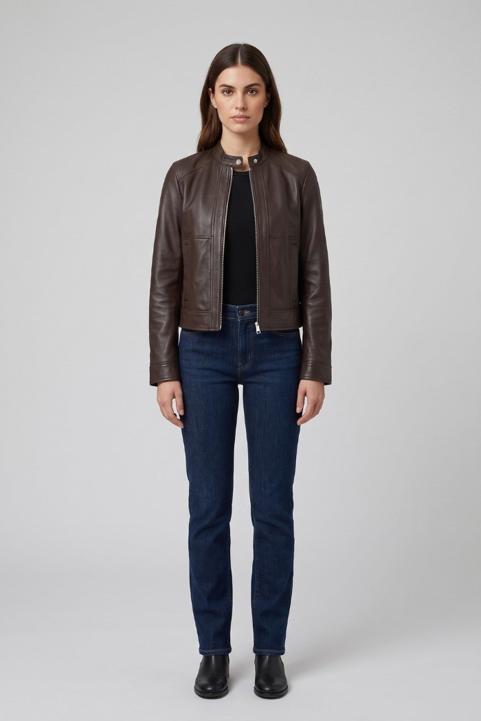 Markup giubbino biker in ecopelle MW2640018 [0672d8d6]