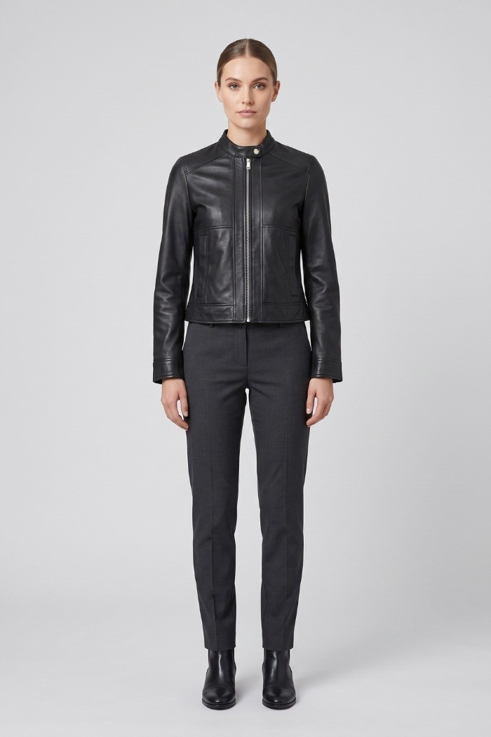 Markup giubbino biker in ecopelle MW2640018 [7472cdb1]