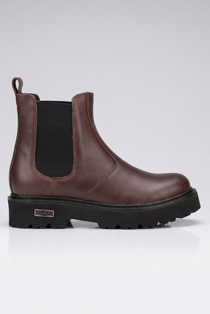 Cult beatle in pelle con elastico Slash 3193 CLM3193 [85c2253b]