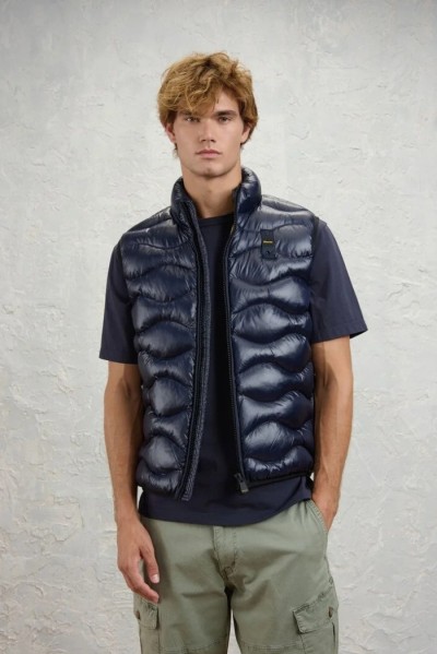 Blauer smanicato ad onde Danny 26WBLUX02055-005958 [29dc56b9]