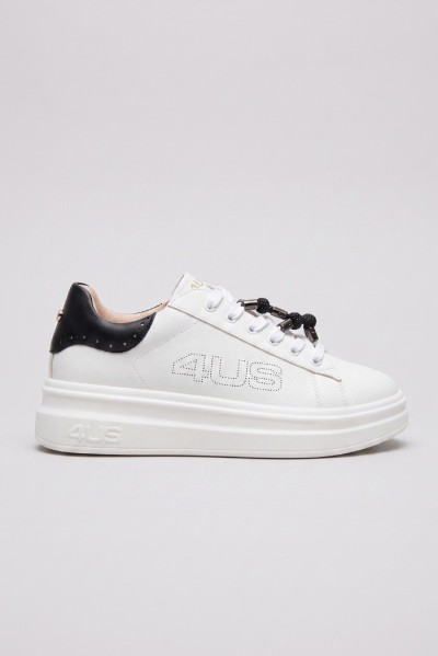 4US Paciotti sneakers in pelle con fondo alto 4bx251 [6abff395]