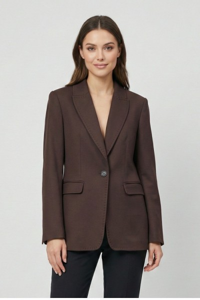 Fly Girl giacca monopetto in misto viscosa 6546/11 [00472fac]