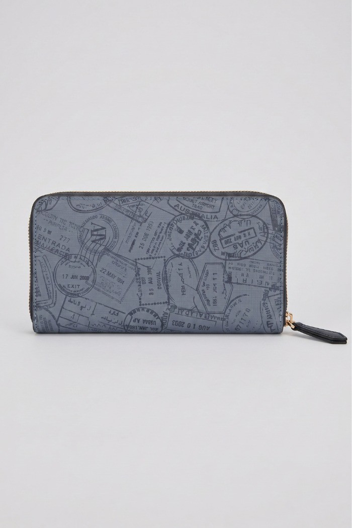 ALV by Alviero Martini portafoglio a zip Passport Classic ALVP7101 [782c4b5e]