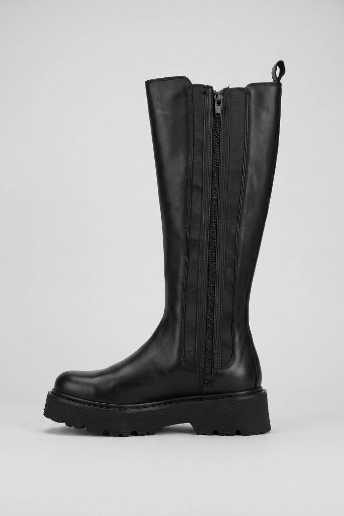 Cult stivale alto in pelle con elastici Slash CLW3310 [d340fcef]
