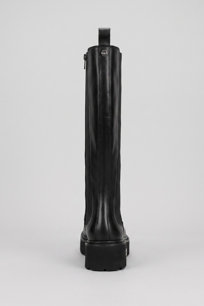 Cult stivale alto in pelle con elastici Slash CLW3310 [610d7af5]