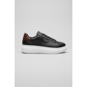 4US Paciotti sneaker in pelle a contrasto 4BX253 [39b06302]