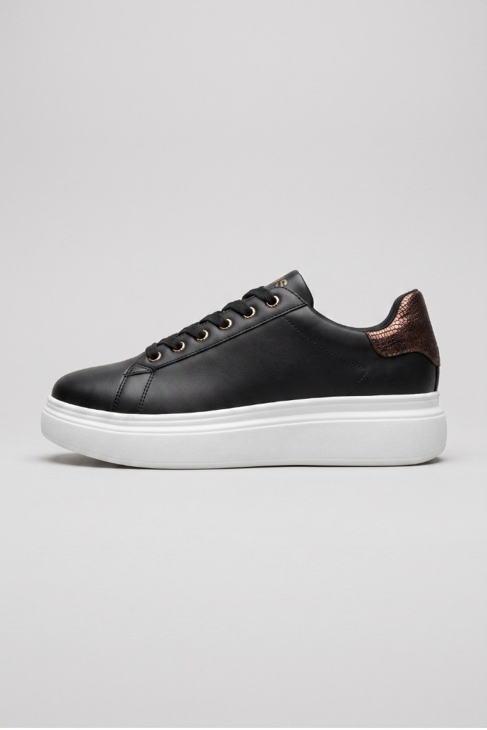 4US Paciotti sneaker in pelle a contrasto 4BX253 [e096200f]
