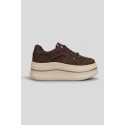 4US Paciotti sneaker platform in suede 4BX261 [028be984]