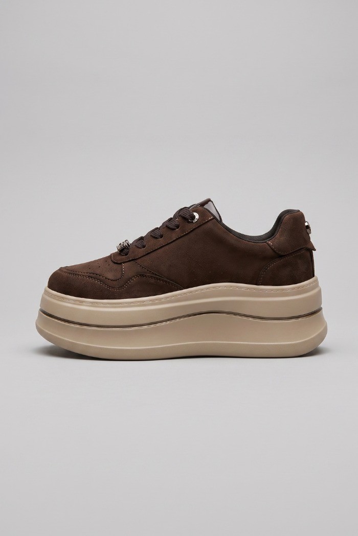 4US Paciotti sneaker platform in suede 4BX261 [dbadaa89]