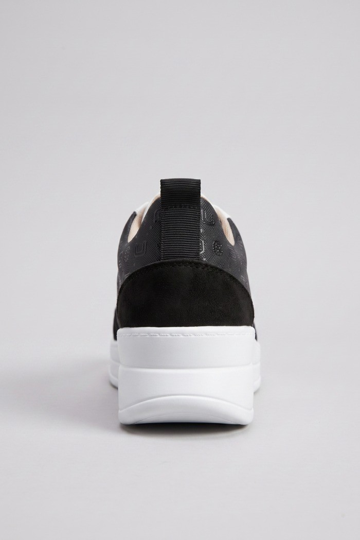 4US Paciotti sneaker in pelle con fondo alto 4BX258 [6de10ec8]