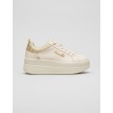 4US Paciotti sneaker in pelle con fondo alto 4BX258 [270c2bc8]