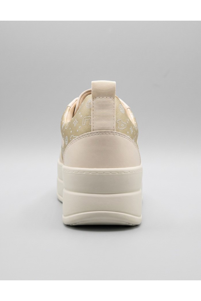 4US Paciotti sneaker in pelle con fondo alto 4BX258 [4c67eedf]