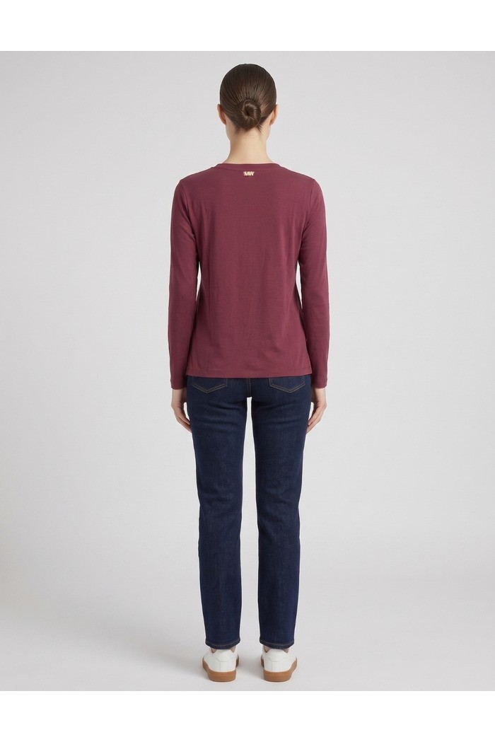 Markup t-shirt manica lunga con spacchi laterali MW9610007 [2ceaa03c]