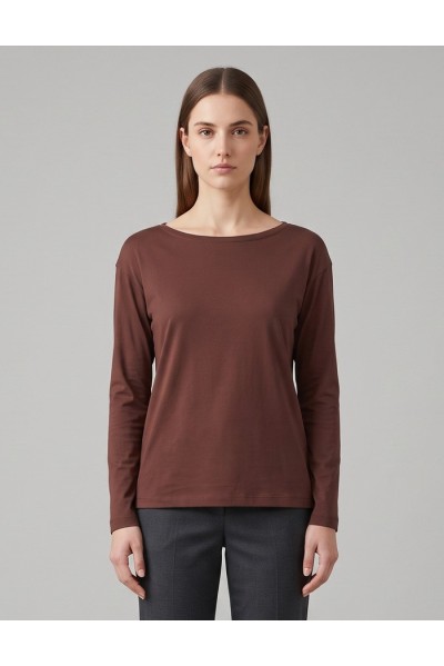 Markup t-shirt manica lunga con spacchi laterali MW9610007 [f961ff25]