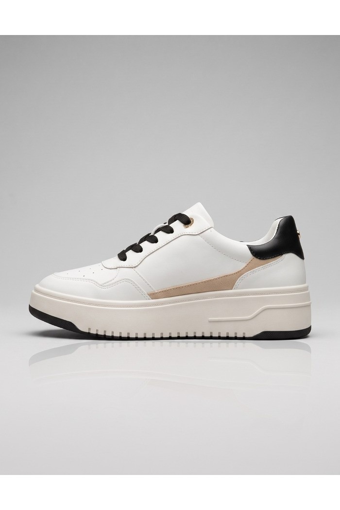 4US Paciotti sneakers in pelle con fondo alto 4BX265 [faa22f79]