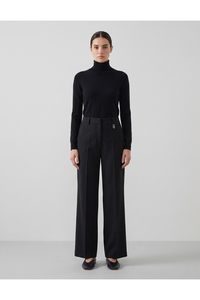 Blash pantaloni palazzo in flanella BS2750105 [5505af20]