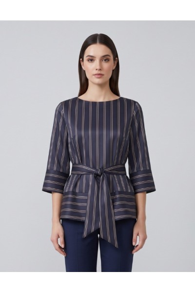Dairesy casacca rigata con fusciacca FW26DE0031 [8a6588b6]
