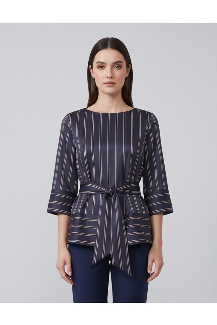 Dairesy casacca rigata con fusciacca FW26DE0031 [8a6588b6]
