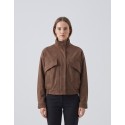 Dairesy giubbino in ecocamoscio con tasconi FW26D0941 [d041172c]
