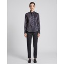 Dairesy camicia rigata con cravattino FW26DE0030 [c2205624]