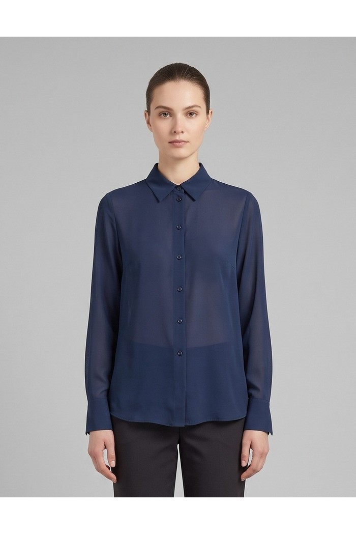 Dairesy camicia in tessuto fluido con bottoni in tono FW26DE0021 [5d46230e]