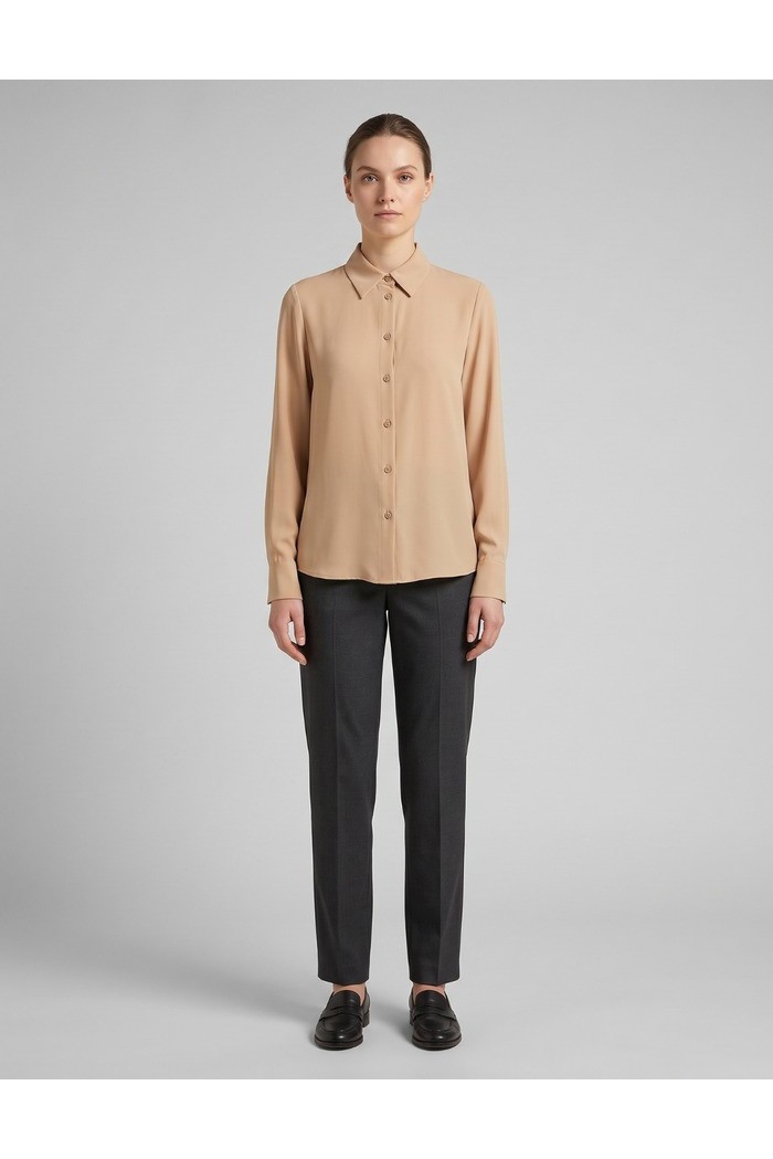 Dairesy camicia in tessuto fluido con bottoni in tono FW26DE0021 [3d78644c]