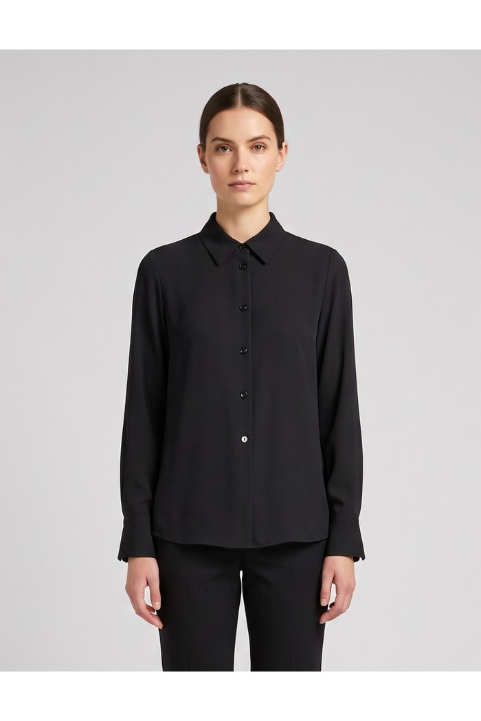 Dairesy camicia in tessuto fluido con bottoni in tono FW26DE0021 [ed5a2184]