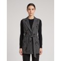 Dairesy gilet ricamato con bottone gioiello FW26DE0004 [52859cee]
