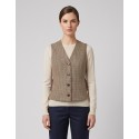 Dairesy gilet a quadri scollo a V FW26D0964 [5bd7428b]