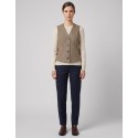 Dairesy gilet a quadri scollo a V FW26D0964 [35ecc082]