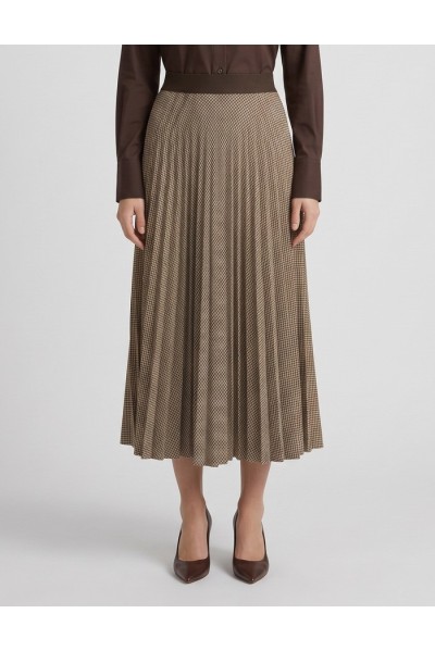 Dairesy gonna lunga plissé con elastico FW26D0965 [23da6a90]