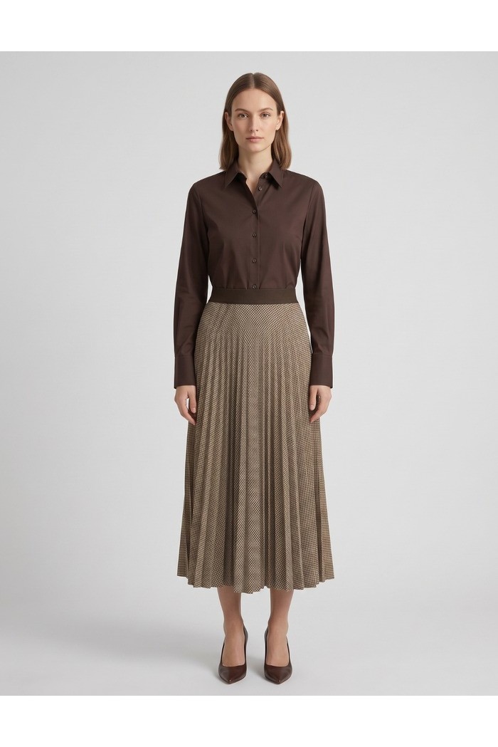Dairesy gonna lunga plissé con elastico FW26D0965 [4de1e899]