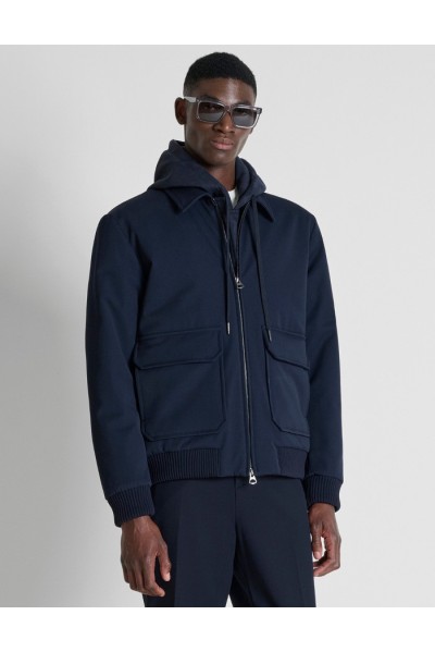 Antony Morato giubbotto relaxed fit con placca logo MMCO00999-FA600332 [130c31b8]