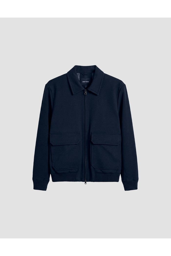Antony Morato giubbotto relaxed fit con placca logo MMCO00999-FA600332 [7867f4af]