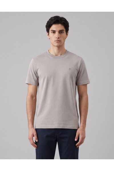 Antony Morato t-shirt regular in jersey con logo MMKS02727-FA100282 — 805219040080695_2