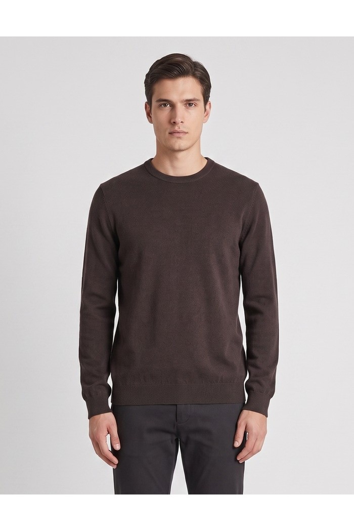Antony Morato maglia girocollo regular fit in misto cashmere MMSW01664-YA400147 [210a7663]