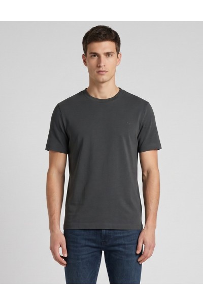 Antony Morato t-shirt regular in jersey con logo MMKS02727-FA100282 — 805219040080695_4