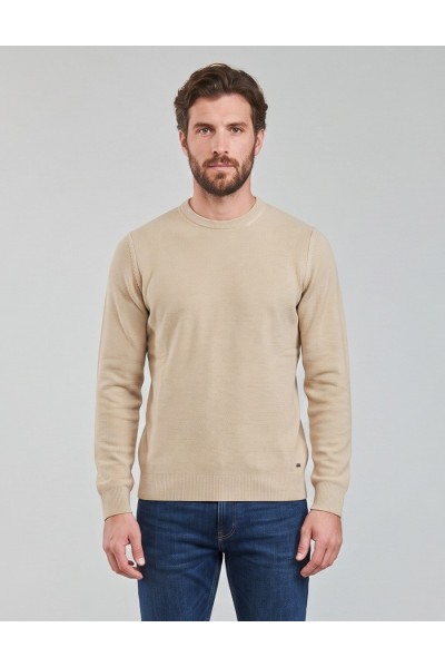 Markup maglia girocollo in misto viscosa punto riso MK9900014 — 805219040080449_1
