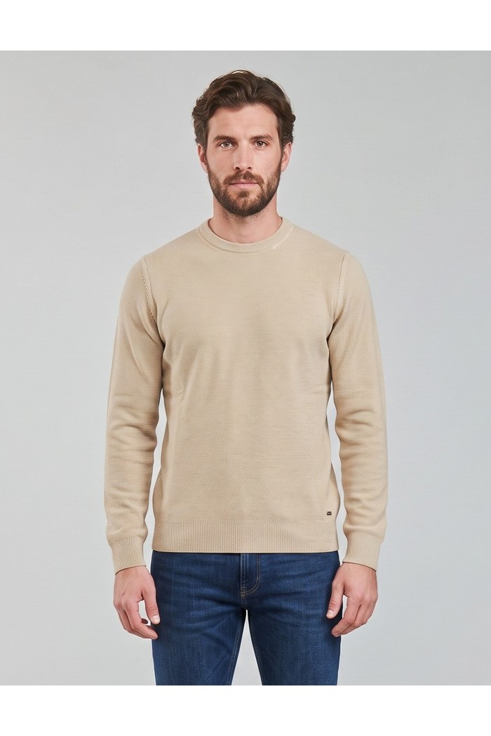Markup maglia girocollo in misto viscosa punto riso MK9900014 [fcb8dddc]