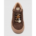 Gold & Gold sneaker platform con dettaglio gioiello GB1093 [681e9988]