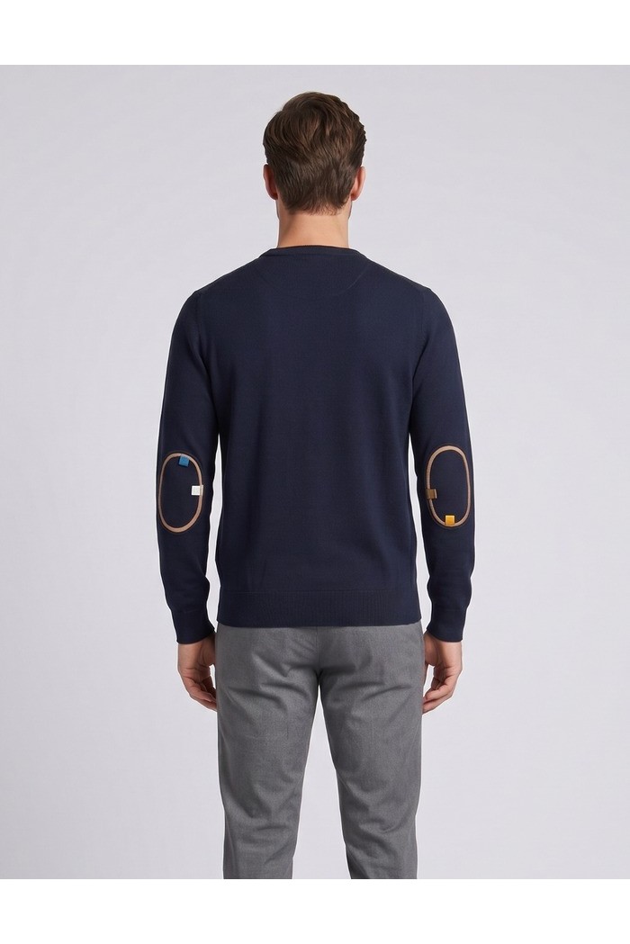 Markup maglia girocollo in misto viscosa punto riso MK9900124 [fa23d107]
