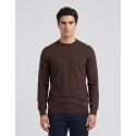 Markup maglia girocollo in misto viscosa punto riso MK9900124 [e11985e7]