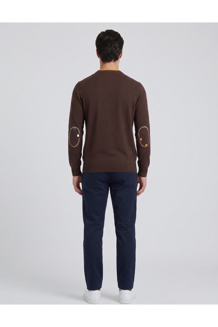 Markup maglia girocollo in misto viscosa punto riso MK9900124 [383fc6ea]