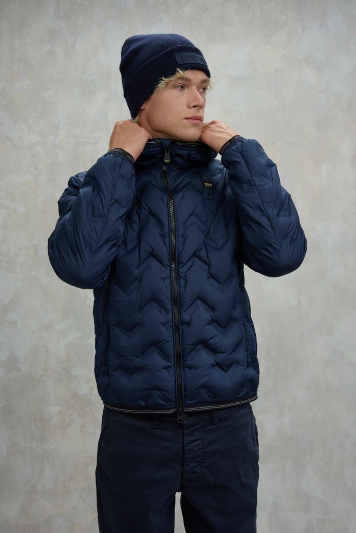 Blauer giubbetto in piuma Piery 26WBLUC03233-007308 [b1e4dece]