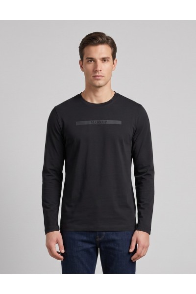Markup t-shirt in cotone con logo MK21003 — 805219040080444_2