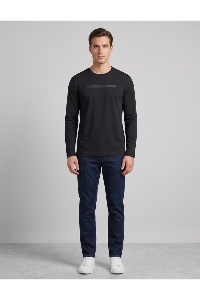 Markup t-shirt in cotone con logo MK21003 [c50488fe]