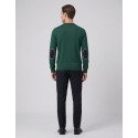 Markup maglia girocollo in misto viscosa con toppe MK20028 [550289e5]