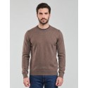 Markup maglia girocollo in misto viscosa con toppe MK20028 [d4fea72a]