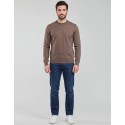Markup maglia girocollo in misto viscosa con toppe MK20028 [bac52523]