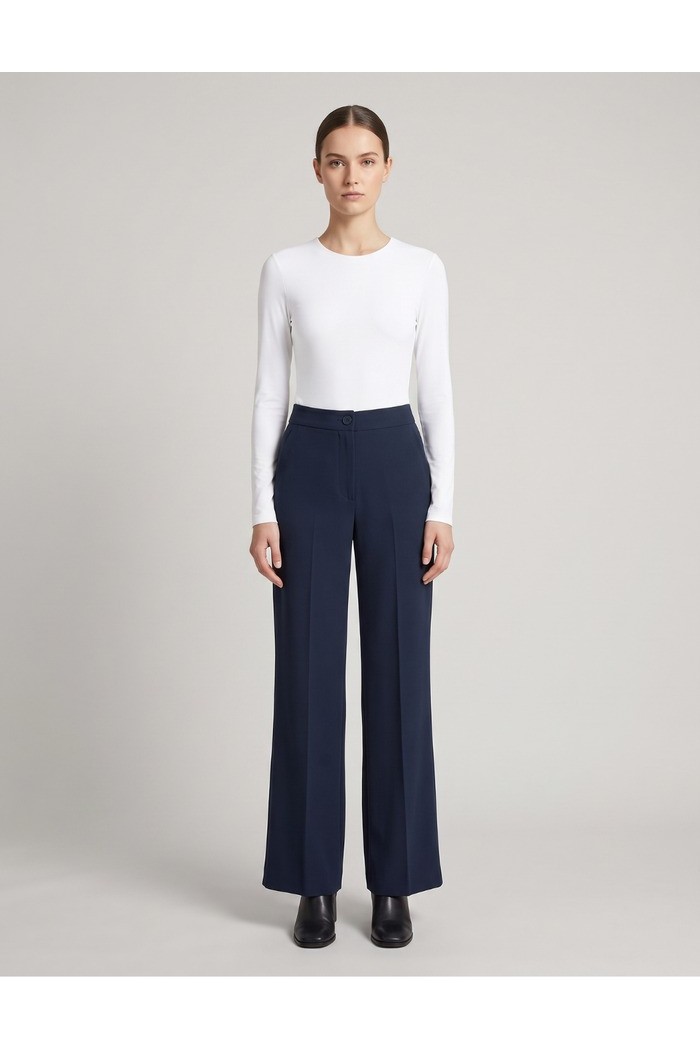 Dairesy pantalone palazzo tinta unita FW26DE0024 [323a0612]